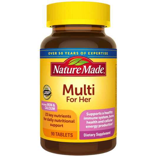 Nature Made for Her: Unpacking the Best Women's Multivitamin - Living Pure Essentials