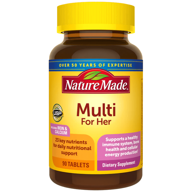 Nature Made for Her: Unpacking the Best Women's Multivitamin - Living Pure Essentials