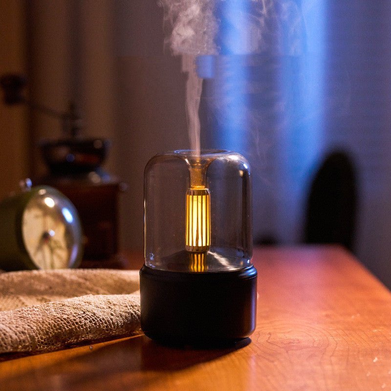 Light Humidifier Candlelight Diffuser - Living Pure Essentials