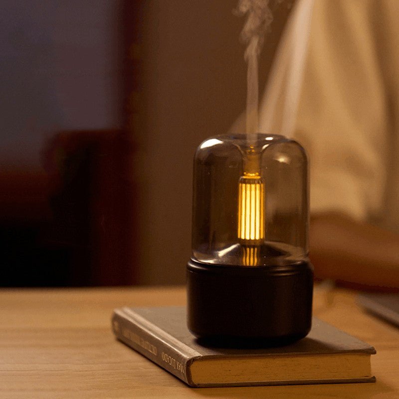 Light Humidifier Candlelight Diffuser - Living Pure Essentials