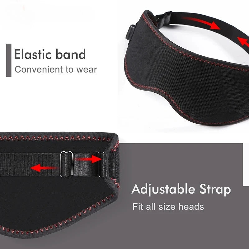 Heated Eye Compress Mask | 3 Warmth Levels for Dry Eyes, Puffiness & Sleep