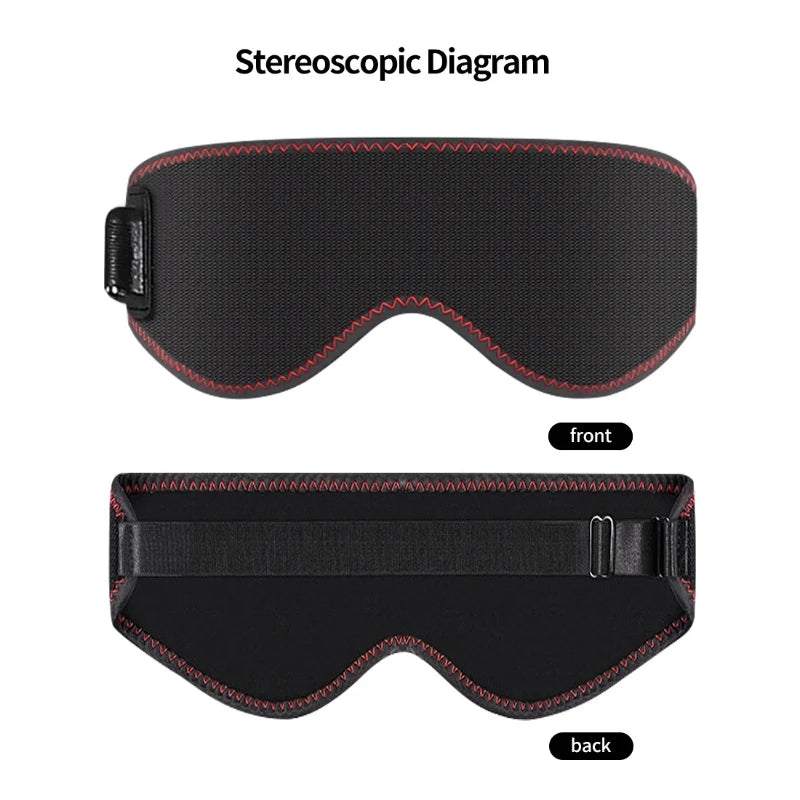 Heated Eye Compress Mask | 3 Warmth Levels for Dry Eyes, Puffiness & Sleep