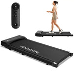 Zenactive Under Desk WalkingPad Treadmill for Home/Office with Remote Control Black