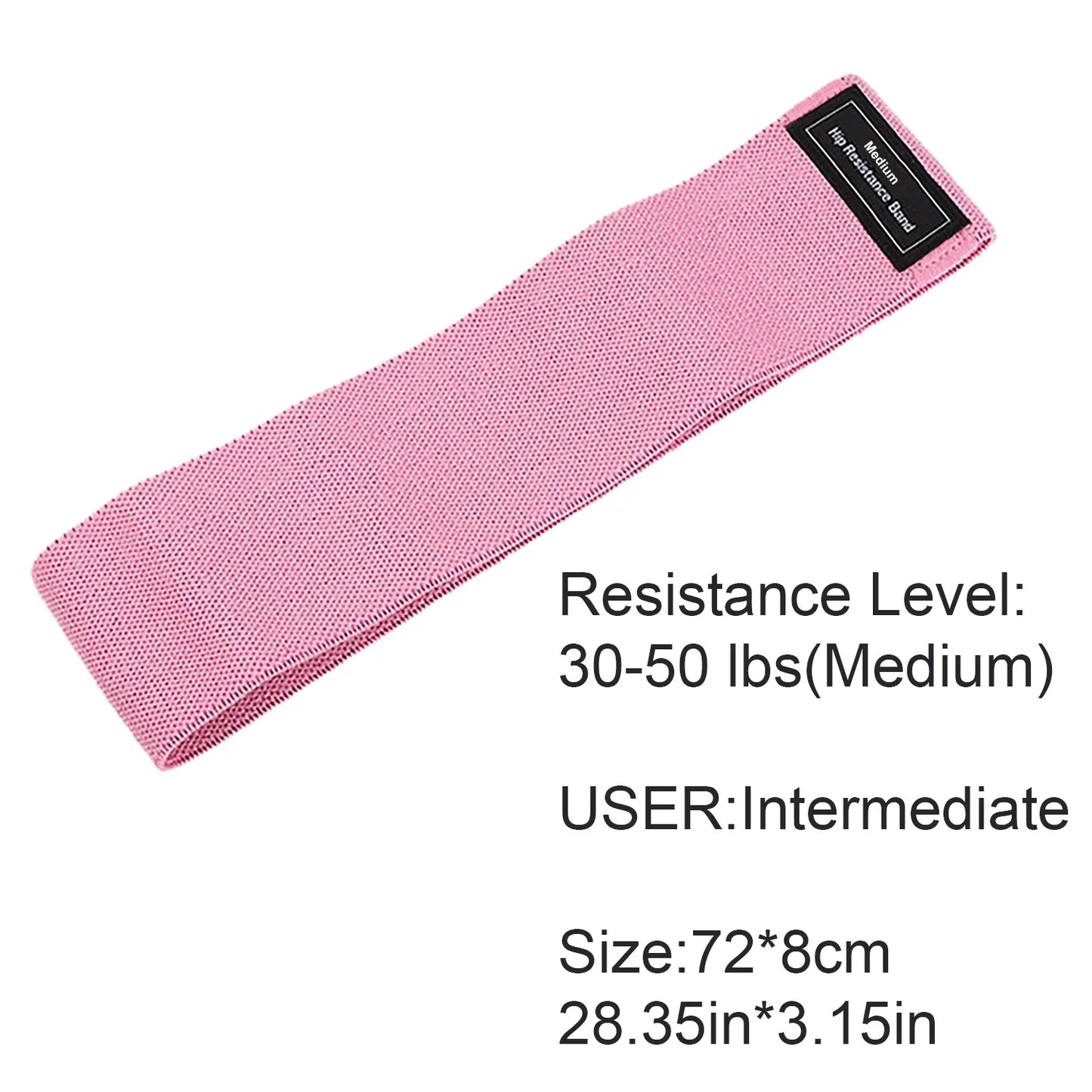 Anti-Slip Resistance Hip Booty Bands Squat Glute Workout Non-slip Trainer Thick Stretch Fitness Strips Loops Yoga Equipment