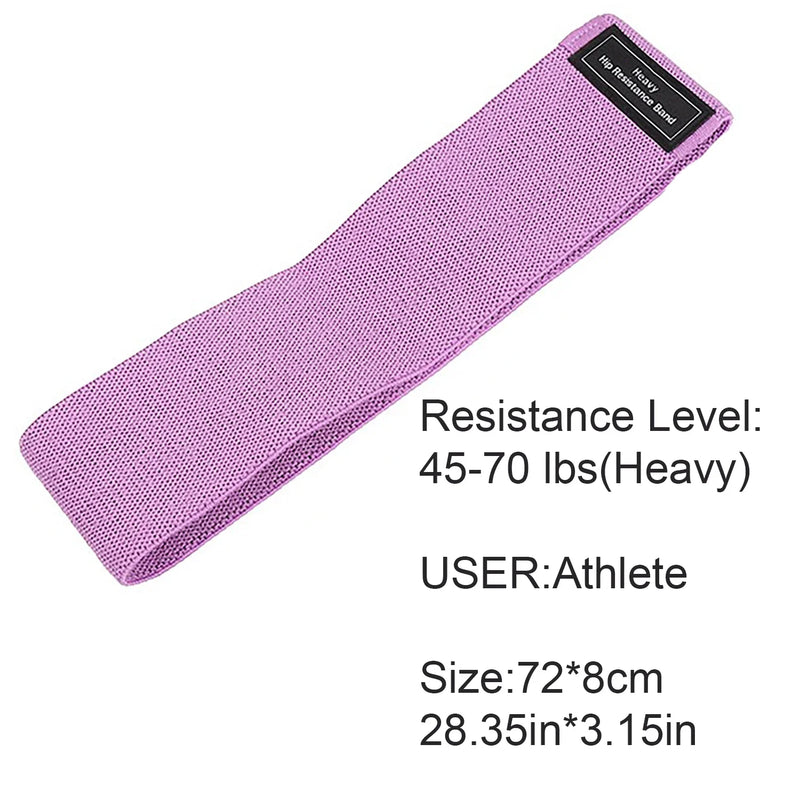 Anti-Slip Resistance Hip Booty Bands Squat Glute Workout Non-slip Trainer Thick Stretch Fitness Strips Loops Yoga Equipment