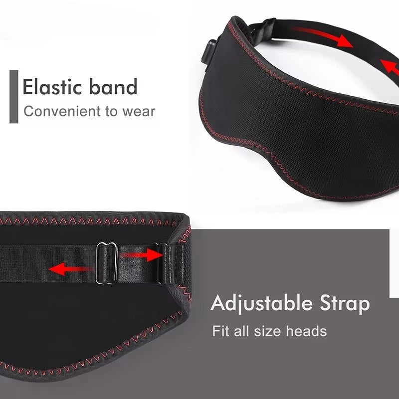 Heated Eye Compress Mask | 3 Warmth Levels for Dry Eyes, Puffiness & Sleep