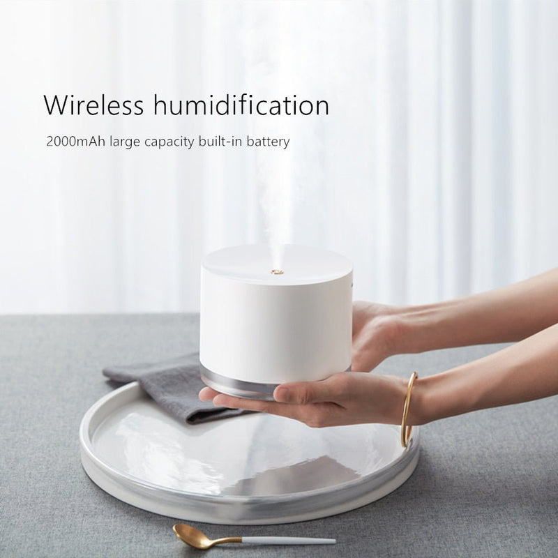 780ml Wireless Air Humidifier Aromatherapy Diffuser - Living Pure Essentials