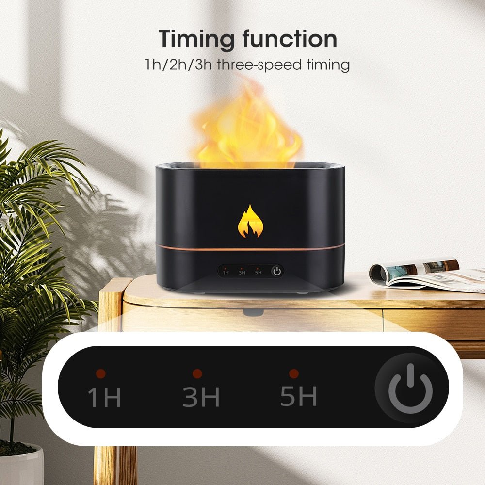 Double Color Flame Diffuser - Living Pure Essentials