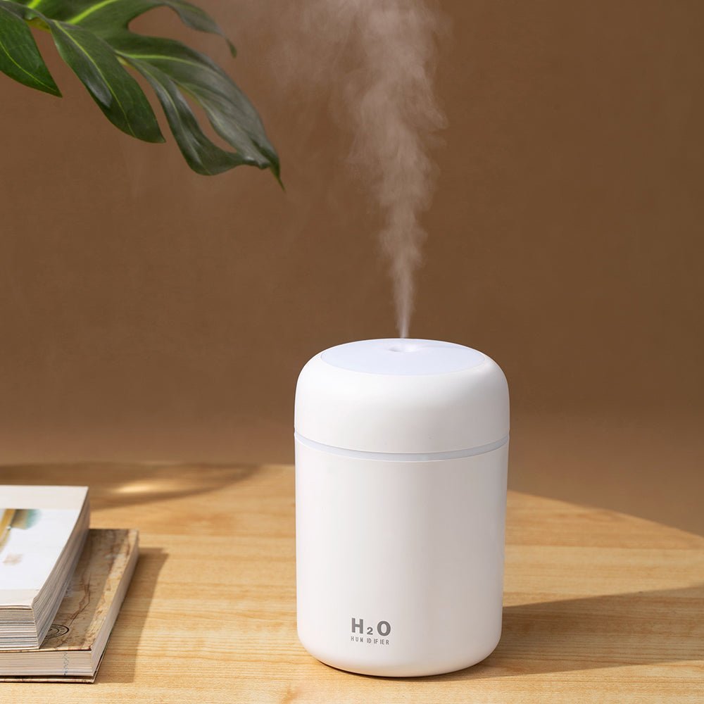 Portable 300ml Humidifier Ultrasonic - Living Pure Essentials