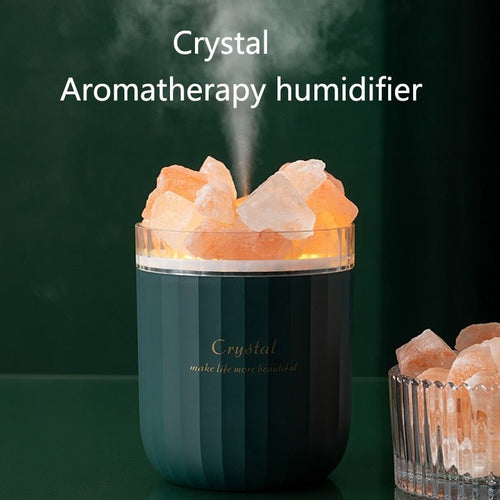 Portable Crystal Aromatherapy Humidifier USB Wireless Aroma Essential Oil Diffuser - Living Pure Essentials
